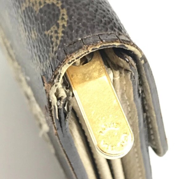 LOUIS VUITTON M95389 Monogram-Dante Portefeuille-Sara 2-fold Long Wallet - Picture 13 of 16